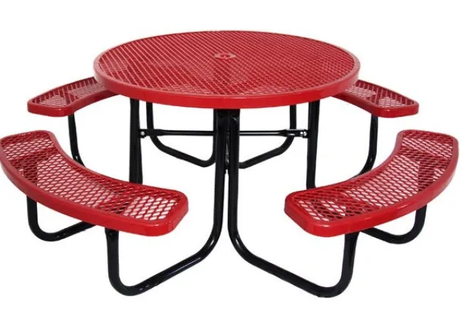 Caprock Budget Saver Round Outdoor Picnic Tables^ Picnic Tables|Outdoor Picnic