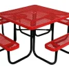 Caprock Budget Saver Square Outdoor Picnic Tables^ Picnic Tables|Outdoor Picnic