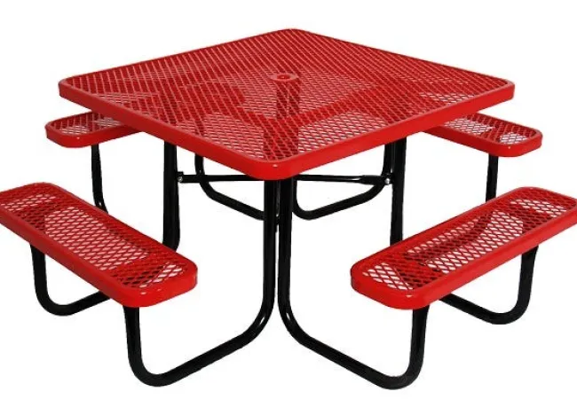Caprock Budget Saver Square Outdoor Picnic Tables^ Picnic Tables|Outdoor Picnic