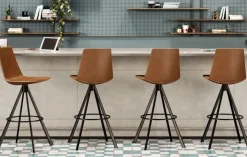 KFI Seating Bungee Swivel Bar Stool^ Cafe Stools|Stools