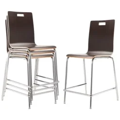 National Public Seating Bushwick Bentwood Cafe Stools^ Cafe Stools|Stools