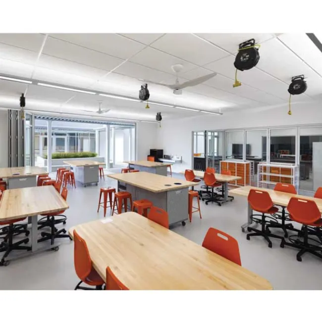 CEF Butcher Block Team Table^ Multimedia|Makerspace & Shop