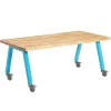 Smith System Butcher Block Top Planner Studio Tables^ Makerspace & Shop