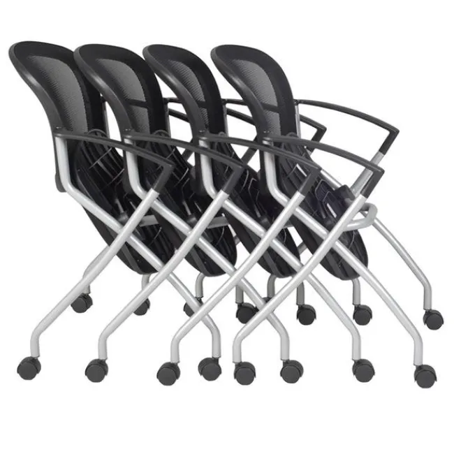 Regency Office Products Cadence Nesting Chair Packs (4, 12 or 20)^ Chair Packages