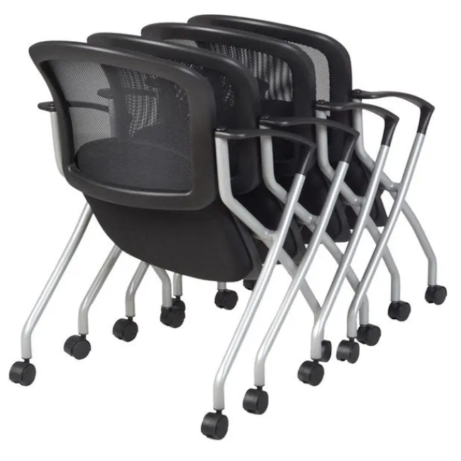 Regency Office Products Cadence Nesting Chair Packs (4, 12 or 20)^ Chair Packages