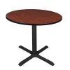 Regency Office Products Cain Base Round Cafe Tables by Regency^ Cafe Tables|Café