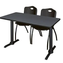 Regency Office Products Cain Base Training Table & M Stacker 4700 Chairs^ Training & Seminar|Training Tables & Chairs
