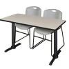 Regency Office Products Cain Base Training Table & Zeng Chairs^ Training & Seminar|Training Tables & Chairs