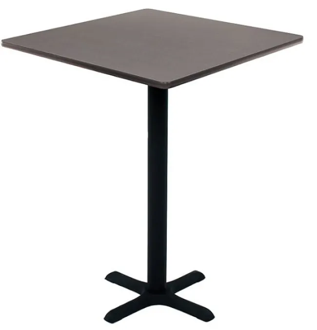 Regency Office Products Cain Square Barstool Height Cafe Tables by Regency^ Cafe Tables|Café