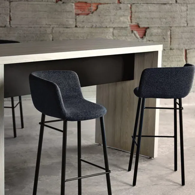 KI Calida 4-Leg Stool - 30" H^ Cafe Stools|Stools