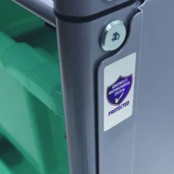 Gratnells Callero Antimicrobial Triple Cart w/ 12 Deep Trays^ Tote & Bin Storage|Utility Carts