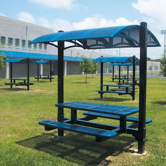 Ultra-Play Canopy Outdoor Table (6' L)^ Picnic Tables|Outdoor Picnic