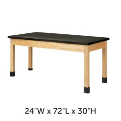 Caprock Economy Science Lab Table with ChemGuard Top - 24