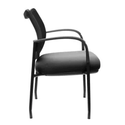 OfficeSource Carson Collection Stacking Guest Chair^ Padded Stack Chairs