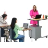 Smith System Cascade Mobile Teacher Workstations^ Teacher Desks|Instructor Desks