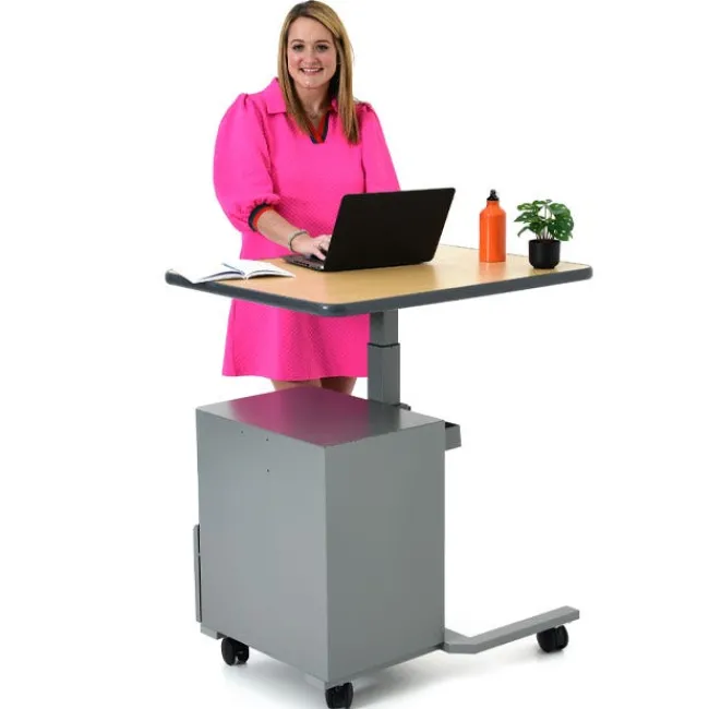 Smith System Cascade Mobile Teacher Workstations^ Teacher Desks|Instructor Desks
