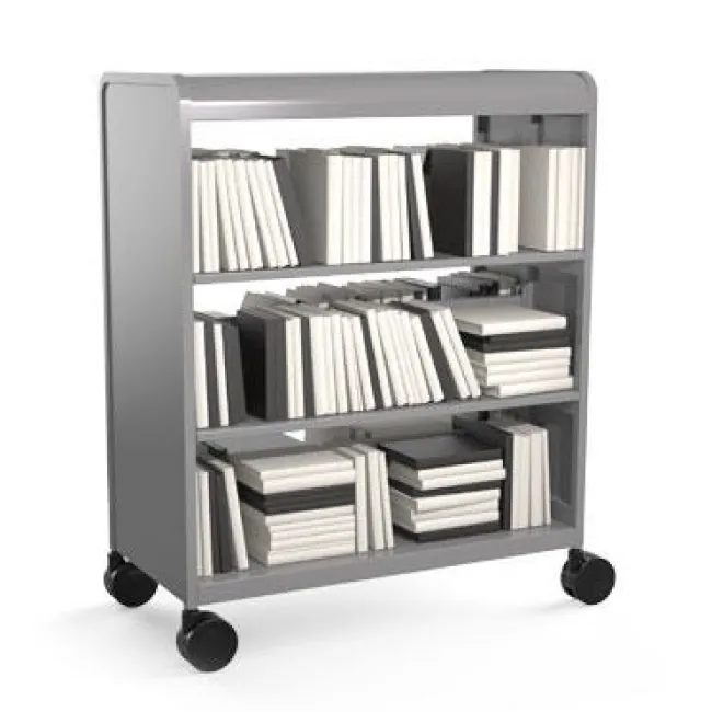 Smith System Cascade Nomad Library Book Storage Cart^ Book Carts