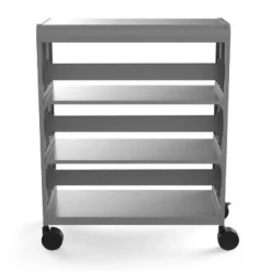 Smith System Cascade Nomad Library Book Storage Cart^ Book Carts