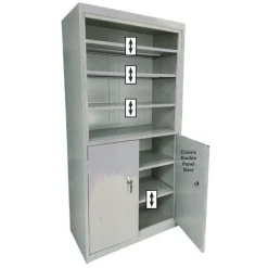 Steel Cabinets USA CBC Cabinet Bookcase^ Bookcases|Tall Cabinets