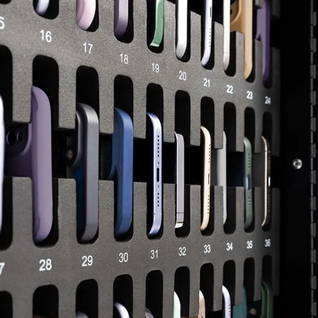 Luxor CellGuard Cell Phone Storage Cabinet^ Charging Stations|Wall-Mount Cabinets