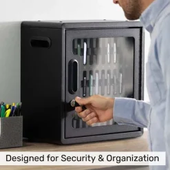Luxor CellGuard Cell Phone Storage Cabinet^ Charging Stations|Wall-Mount Cabinets