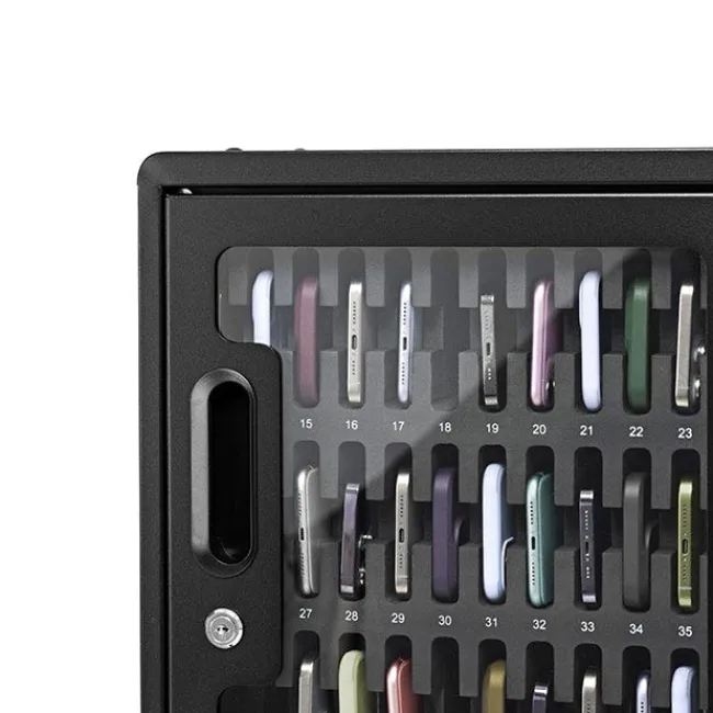 Luxor CellGuard Cell Phone Storage Cabinet^ Charging Stations|Wall-Mount Cabinets