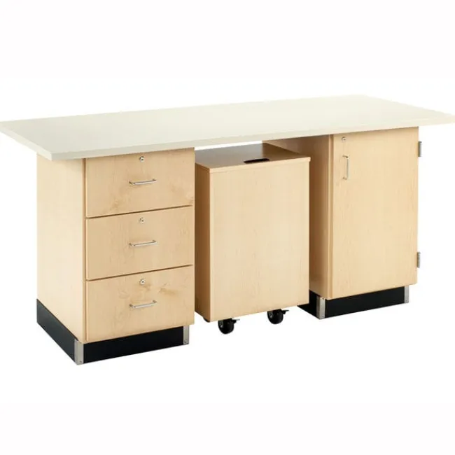 Diversified Spaces Ceramic Work Center^ Art Supply Cabinets