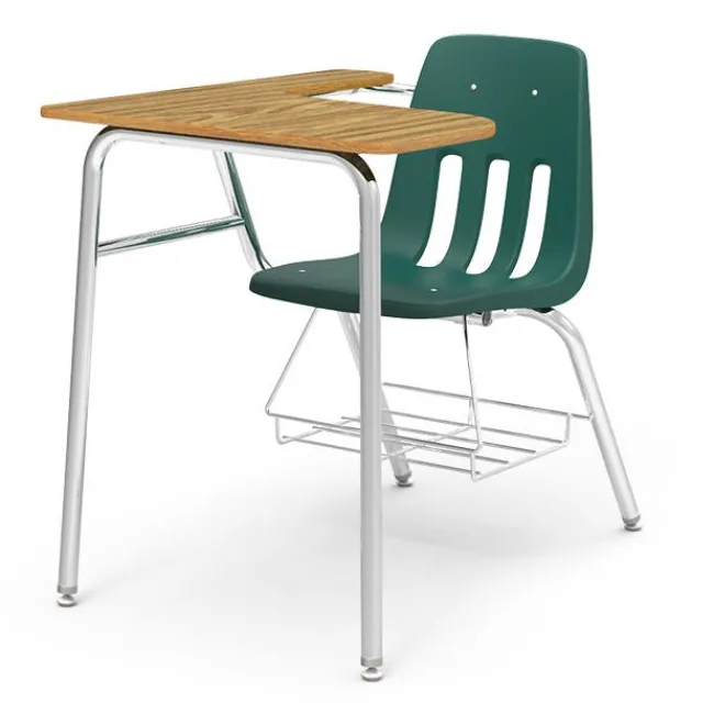 Virco Chair Desk w/ Bookrack^ Combo Chair Desks