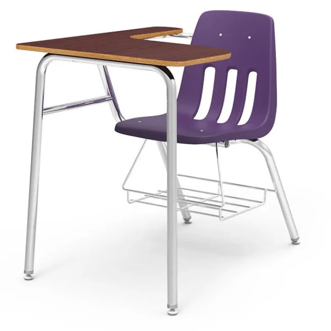 Virco Chair Desk w/ Bookrack^ Combo Chair Desks