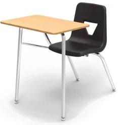 Virco Chair Desk without Bookrack^ Combo Chair Desks