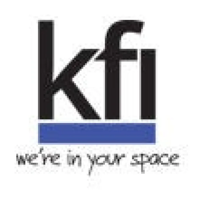 KFI Seating 1310 Chair- Upholstered Padded Arm Chair w/ Casters^ Reception & Waiting Room