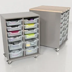 CEF Chameleon Hideaway Storage Cart^ Tote & Bin Storage|Cubbies