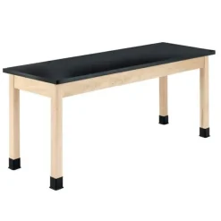 Diversified Spaces ChemGuard Maple Science Lab Table (24'' D X 48'' W)^ Science|Science Tables
