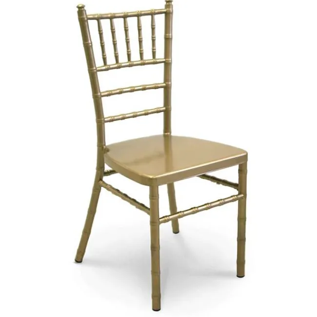McCourt Chiavari Aluminum Stack Chair^ Restaurant & Cafe|Cafe Chairs
