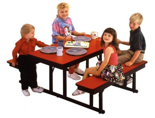 Barricks Children's Cafeteria Bench Tables^ Cafeteria|Cafeteria Tables