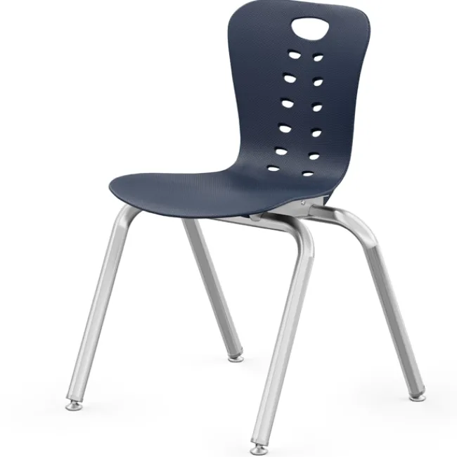 Tesco Classroom Set - 24 Apollo Synergy Dry Erase Student Desks and Stack Chairs^ Desk & Chair Packages|Classroom Desks & Chairs