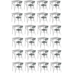 USACapitol Classroom Set - 24 Insight Student Desks & Legacy 510 Chairs Package^ Desk & Chair Packages|Classroom Desks & Chairs