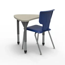 Marco Group Classroom Set - Premier Chevron Desks & Premier Chairs Package^ Desk & Chair Packages|Classroom Desks & Chairs