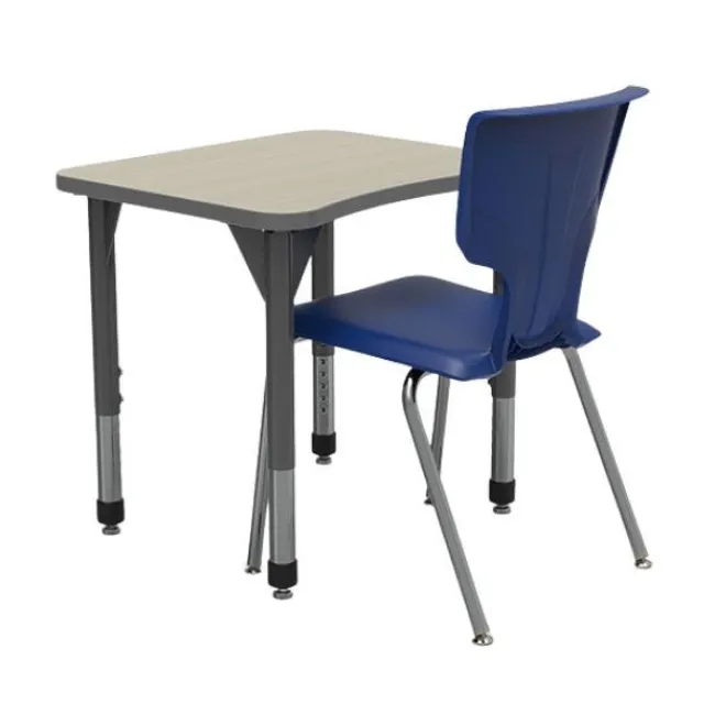 Marco Group Classroom Set - Premier Curve Desks & Premier Chairs Package^ Desk & Chair Packages|Classroom Desks & Chairs