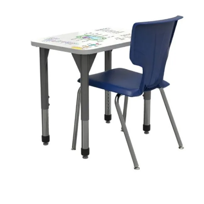 Marco Group Classroom Set - Premier Rectangle Dry Erase Desks & Premier Chairs Package^ Desk & Chair Packages|Classroom Desks & Chairs