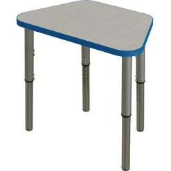 Tesco Classroom Set - 24 Trapezoid Synergy Student Desks and Stack Chairs^ Desk & Chair Packages|Classroom Desks & Chairs