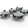Smith System Classroom Set - 20 Wing Desks & Flavors Chairs^ Collaborative Desks|Desk & Chair Packages