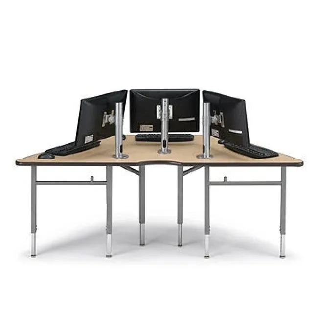 Smith System Cluster Work Center (35'' x 80'')^ Computer Lab