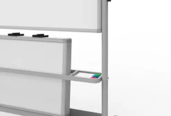 Luxor Collaboration Station Mobile Whiteboard by^ Mobile Reversible Boards