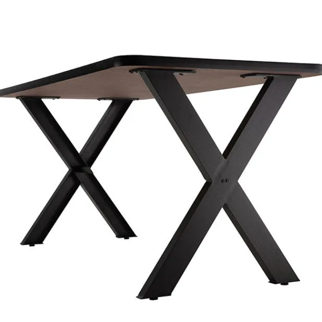 National Public Seating Collaborator Table w/ Gray Nebula Laminate Top (30'' x 72'' Rectangle)^ Training & Seminar