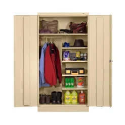 Tennsco Combination Storage & Wardrobe Cabinets^ Tall Cabinets|Wardrobe Cabinets