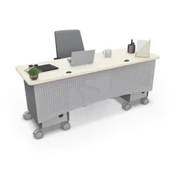 Mooreco Compass Dual Cabinet Teacher Desks^ Teacher Desks|Instructor Desks