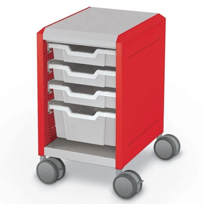 Mooreco Compass H1 Low Height Tray Storage Cabinets^ Tote & Bin Storage|Mobile Cabinets