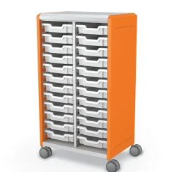 Mooreco Compass H3 Tall Height Tray Storage Cabinets^ Tote & Bin Storage|Mobile Cabinets