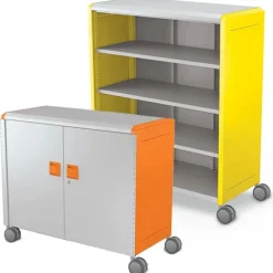 Mooreco Compass Shelf Storage Cabinets^ Mobile Cabinets|Bookcases